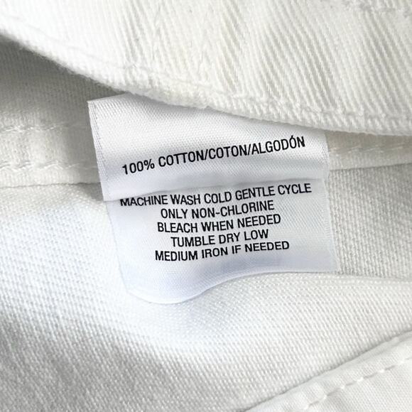 FAVORITE DAUGHTER The Poppy White Denim Western Vest-Size S - Picture 8 of 8